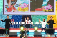 振り付けに参加したおたこぷー（右から2人目）も途中から加わって披露された「恋のミタパン」。