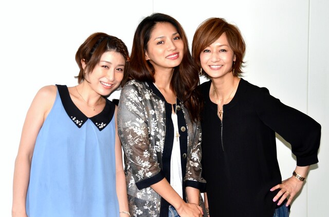 「くらしのサプリ！集合！○○三姉妹～Girls' Adventure～」に出演する（左から）おかもとまり、野波麻帆、富岡佳子。