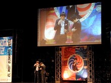 東京・中野サンプラザにて、2日間にわたって開催された、南海キャンディーズ山里とオードリー若林のライブ「たりふた SUMMER JAM '12 ―We wanna be a human ASAP！―」。