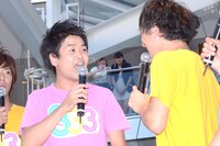 ジューシーズ松橋（左）とパンサー向井（右）。