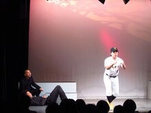 原監督（ハンマミーヤ一木）はKARA「ミスター」で巨人軍替え歌。