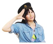 エントリーナンバー7、F2鈴川。優勝公約は「電車に乗って電車ツアーに連れてってあげる」。チャームポイントは「電車の音まねができる口」。(C) YOSHIMOTO KOGYO. All Rights Reserved.