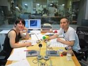 2012年8月、「ラブレターズのオールナイトニッポン0（ZERO）」レギュラー初回放送時のラブレターズ