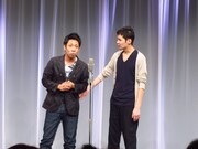 ほぼアドリブで圧巻のボケを見せた哲夫。