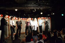 流れ星、Hi-Hi、エレキコミックのゲストトークの模様。