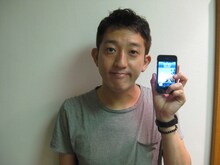 iPhone情報サイト「よしもとiPhone同好会」に登場するサバンナ高橋。