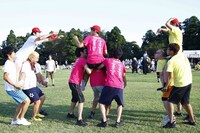 激しい戦いを繰り広げた騎馬戦。(c)藤澤孝代（フォトプロ）