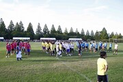 よしもと芸人による大運動会「LAUGH SPORTS FES 2012 in CHIBA～よしもと若手“ほぼ”オールスターズ大運動会～」閉会式。(c)藤澤孝代（フォトプロ）