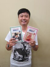 DVD「イラっとくる韓国語講座」vol.3、vol.4が同時発売された次長課長・河本。