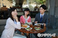 ドラマの一場面。(c)フジテレビ