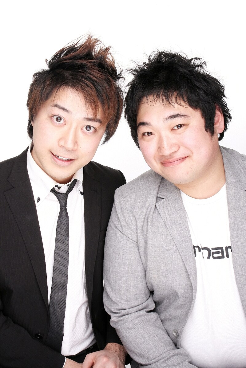 冠番組争奪バトル「イただキッ！」でMCを務める三拍子。