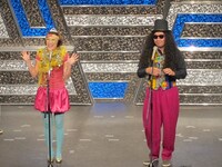 高い完成度を見せたRGとスパイク松浦のB.Bクイーンズ。歌も衣装も完璧。