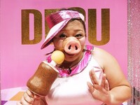 ピッグ☆レディの渡辺直美。(c)テレビ東京