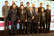 映画「アウトレイジ ビヨンド」ジャパンプレミアのフォトセッション。