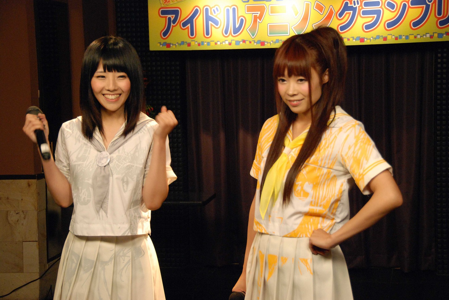 でんぱ組.incのメンバー2人。(c)ひかりTV