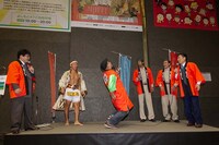 「吉本百年物語」公演100回記念トークショー。(c)吉本興業