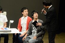 どこかとぼけた様子で対戦への意気込みを明かしたうしろシティ。