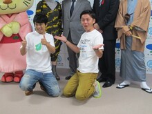 ファミリーレストランしもばやしが湖南市にかけて発表したギャグ「こんなん出ました」は、いったん再考の方向。