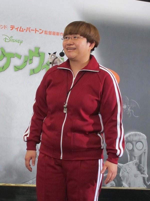 ごくせんよりジャージが似合うと自負した近藤。(c)2012Disney Enterprises,Inc.All Rights Reserved.