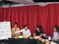 収録の打ち上げで決まった角田ステージのレパートリー。