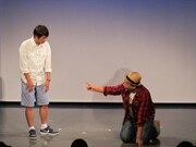 コントで、犬役の自分の名前を無意識に木本の愛犬の名前にしていた木下は腑に落ちない様子。