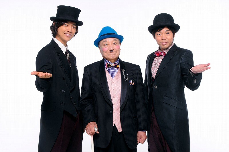 新番組「日10☆演芸パレード」の司会を務める斎藤工、伊東四朗、今田耕司（左から）。10月28日より毎週日曜日22時から放送。(c)MBS