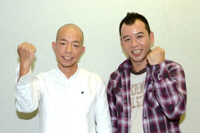 「ダウンタウンDX」に念願の初出演を果たすバイきんぐ。