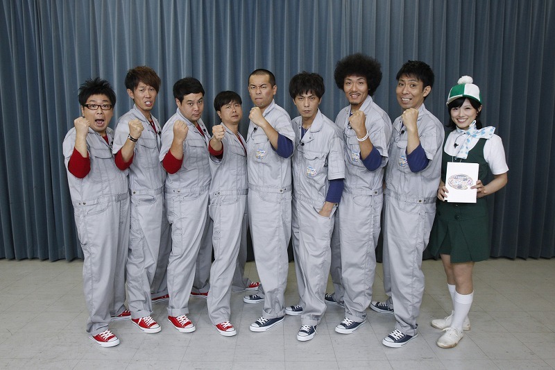 タカアンドトシ、次長課長、トータルテンボス、パンクブーブー出演の「ヒルスパ！ 全力挑戦バラエティ できるかな？」(c)KTV
