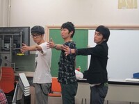 「ナイスなやつらpresents　グッドコマーシャル」稽古風景。