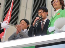職業差別をされながらも演説に挑んだアルコ＆ピース。