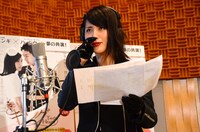 YOU風に半笑いでセリフを読む福田。