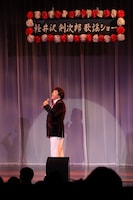 富山県出身、62歳の演歌歌手・軽井沢剣次郎。「鬼怒川温泉のイベントで村上ショージと出会った」と語った。(c)フォトプロ