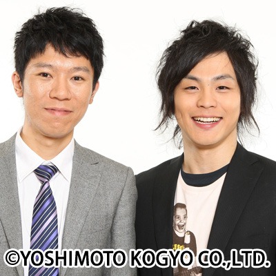 モンスターエンジン。右が大林。左が相方・西森。