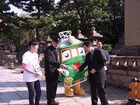 「第11回全国路面電車サミット2012大阪・堺大会」開催発表会見(c)吉本興業