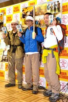 （左から）カメ五郎、アンタッチャブル柴田、キングオブコメディ今野。