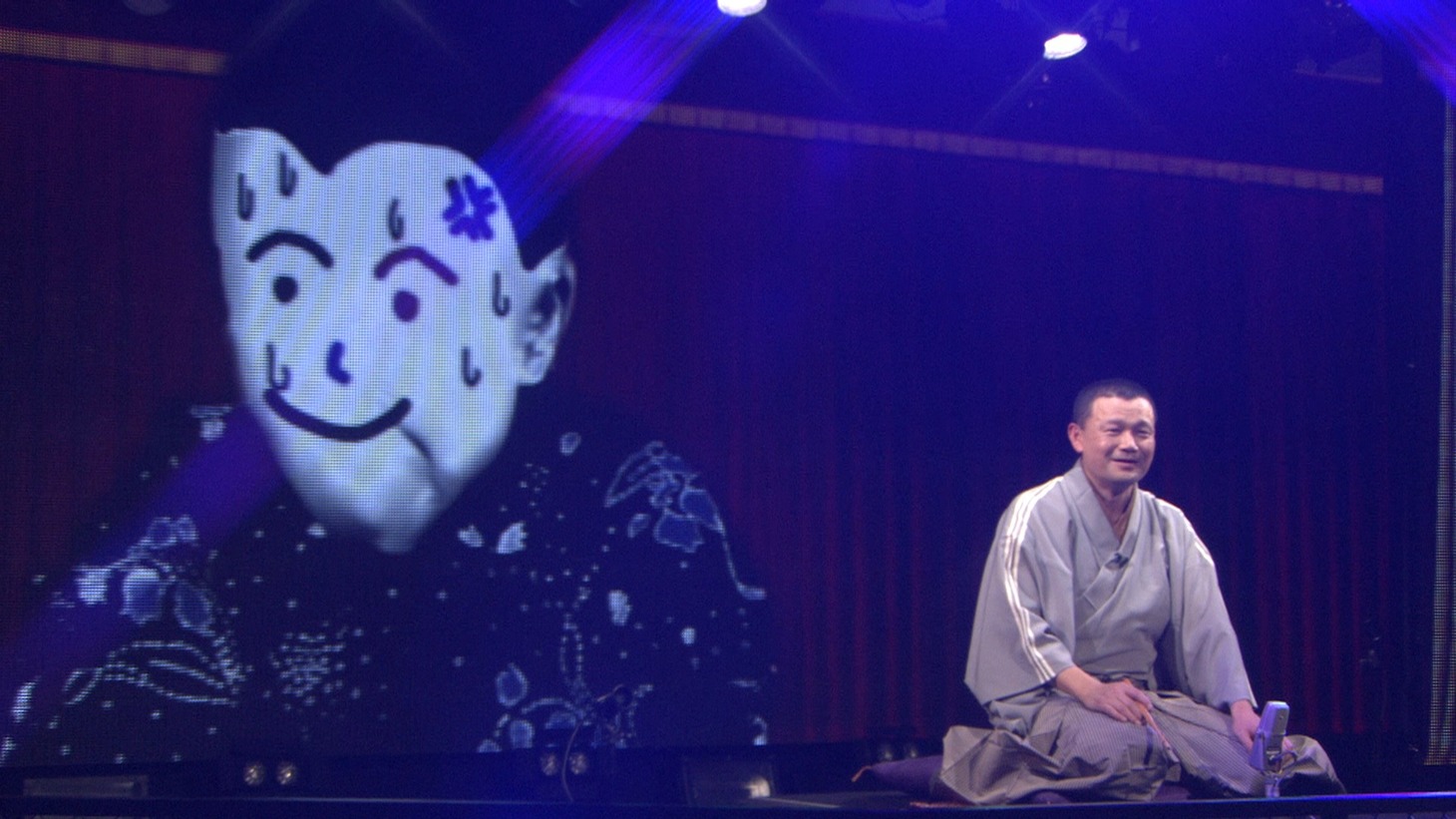 林家彦いち。写真は2012年3月の「RFC落語ファイトクラブ」第1弾の模様。