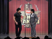 「日清食品 THE MANZAI 2012」本戦サーキット3日目で3位となったアルコ＆ピース。