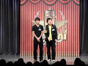 「日清食品 THE MANZAI 2012」本戦サーキット3日目で1位となったオジンオズボーン。