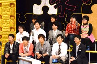 第4回放送のスタジオ収録に登場した芸人達。