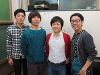 取材に対応したダブルウィッシュとざしきわらし。