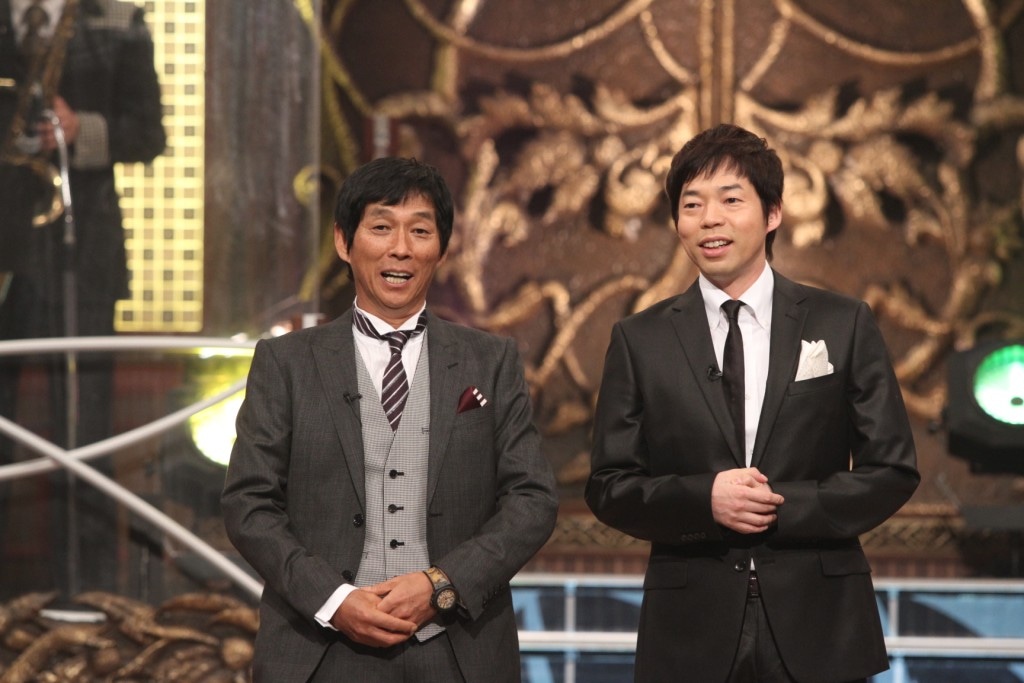 「サタデーナイトライブJPN」レギュラーの明石家さんま（左）と今田耕司（右）。(c)吉本興業/フジテレビ