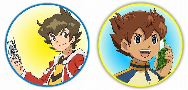 12月1日（土）より全国東宝系にて公開される劇場版「イナズマイレブンGO vs ダンボール戦機W」。(c)LEVEL-5/FCイナズマイレブンGO・プロジェクトダンボール戦機2012