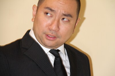 緊急記者会見動画にてイベント開催を発表したレイザーラモンRG。(c)河村正和（フォトプロ）