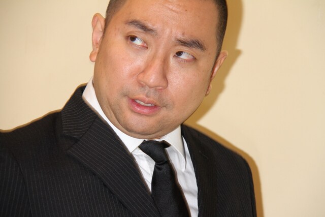 緊急記者会見動画にてイベント開催を発表したレイザーラモンRG。(c)河村正和（フォトプロ）