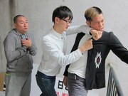 止めに入った鄭哲根似の作家・北畑が思わずHGに手を出してしまう。