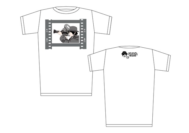 「バカリズム THE MOVIE」DVDの発売を記念して製作されたTシャツ「バカリズム THE MOVIE –CAMERA-」。