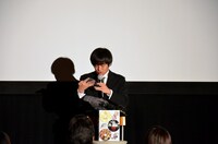 プレゼント抽選会の模様。