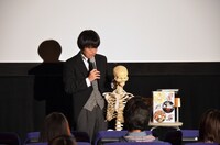 プレゼント抽選会の模様。