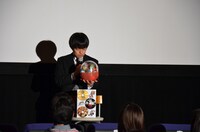 プレゼント抽選会の模様。