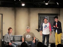 11月26日、東京・千本桜ホールにて開催された「スパローズ大和 presents トークライブvol.2『女の話』」ゲストはヒロシ、東京ダイナマイト・ハチミツ二郎、ロシアンモンキー・すーなか。